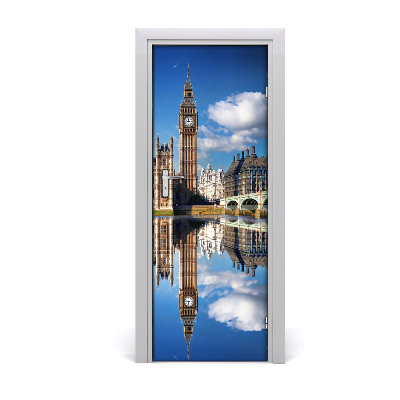 Fototapeta samolepící na dveře Big Ben Londýn