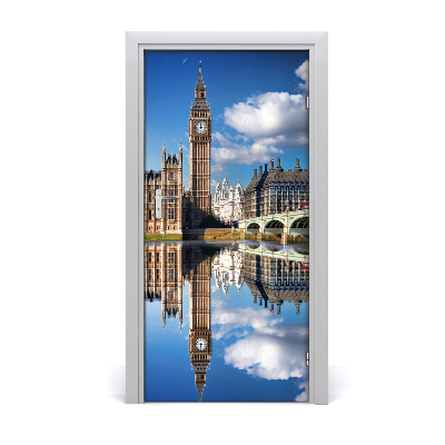 Fototapeta samolepící na dveře Big Ben Londýn