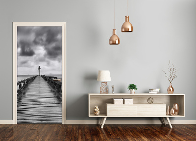 Fototapeta samolepící na dveře mořský maják