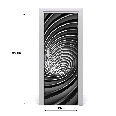 Samolepící fototapeta na dveře Abstrakce vír
