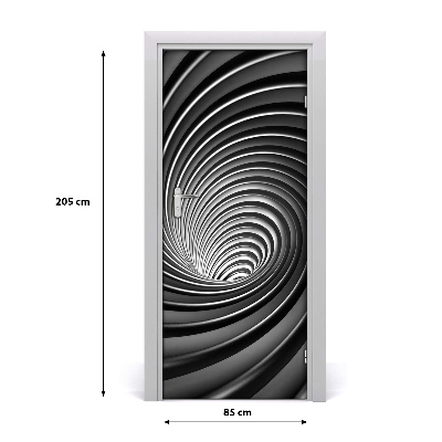 Samolepící fototapeta na dveře Abstrakce vír