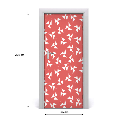 Fototapeta na dveře geometrické pozadí