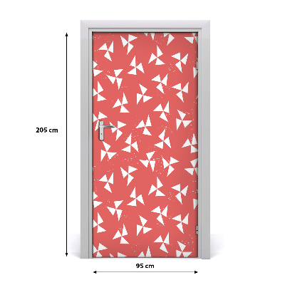 Fototapeta na dveře geometrické pozadí
