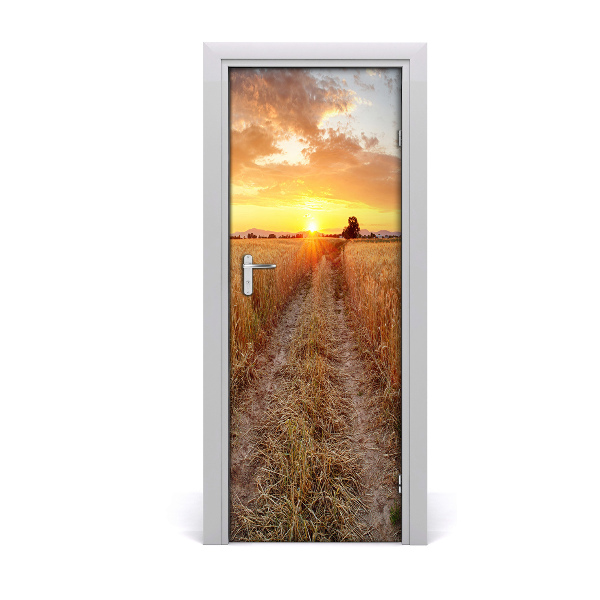 Fototapeta na dveře obilí pole