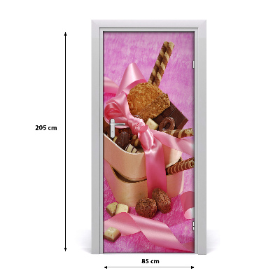 Fototapeta na dveře samolepící sladkosti