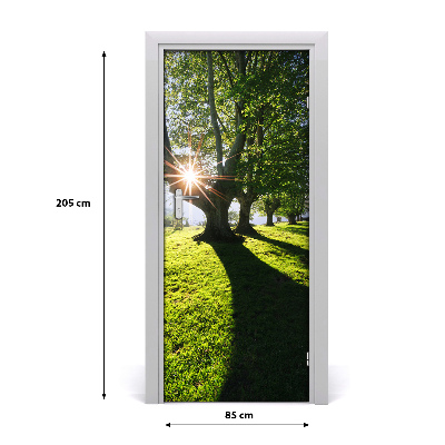 Fototapeta na dveře park