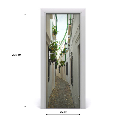 Fototapeta samolepící dveře Andaluzie uličky