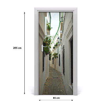 Fototapeta samolepící dveře Andaluzie uličky
