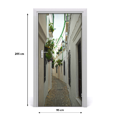 Fototapeta samolepící dveře Andaluzie uličky