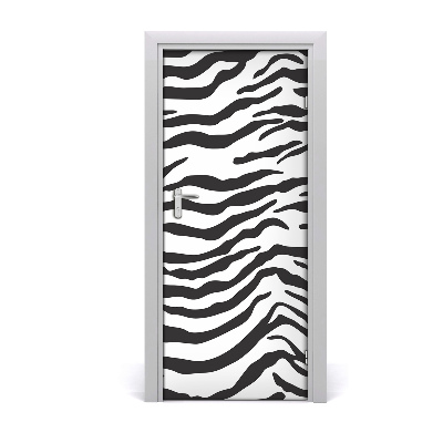 Fototapeta na dveře zebra pozadí