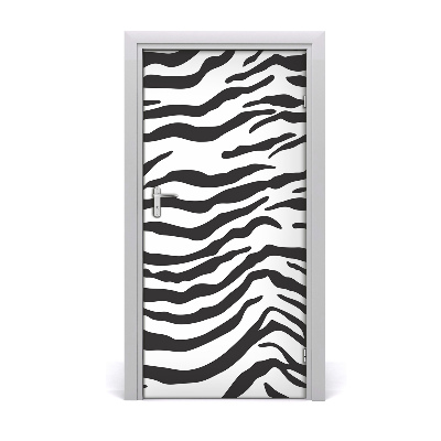 Fototapeta na dveře zebra pozadí