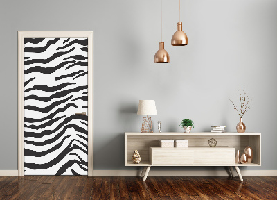 Fototapeta na dveře zebra pozadí