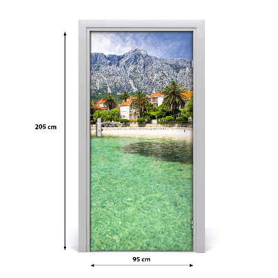 Fototapeta na dveře pláž Chorvatsko