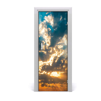 Fototapeta na dveře mraky na nebi