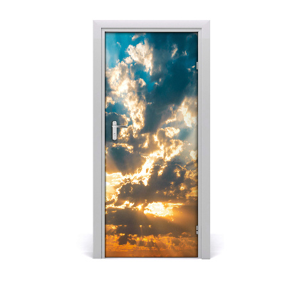 Fototapeta na dveře mraky na nebi