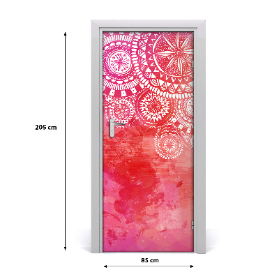 Samolepící fototapeta na dveře Ornamenty