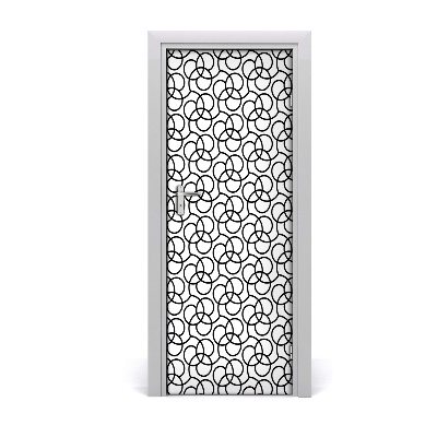 Fototapeta na dveře geometrické pozadí