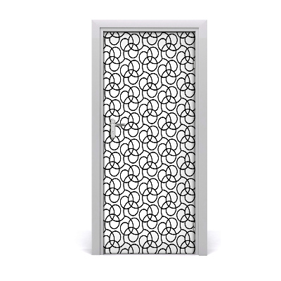 Fototapeta na dveře geometrické pozadí