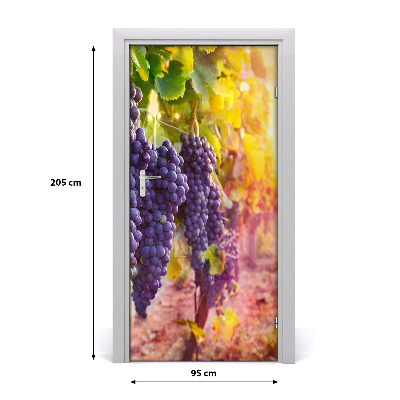 Fototapeta na dveře vinnice