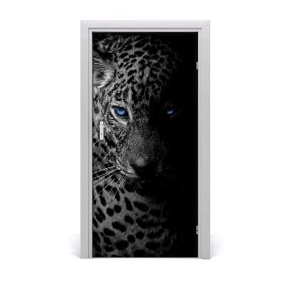 Samolepící fototapeta na dveře Leopard