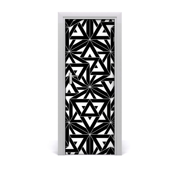 Fototapeta na dveře geometrické pozadí