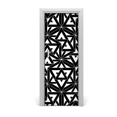 Fototapeta na dveře geometrické pozadí