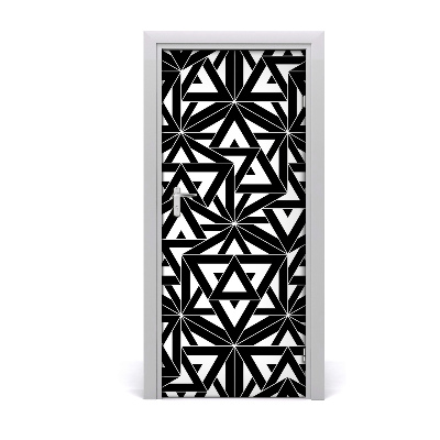 Fototapeta na dveře geometrické pozadí