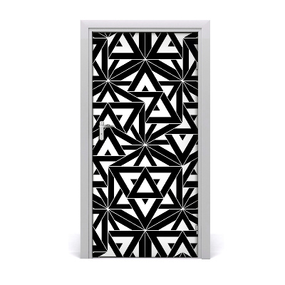 Fototapeta na dveře geometrické pozadí