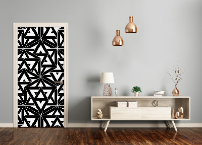 Fototapeta na dveře geometrické pozadí