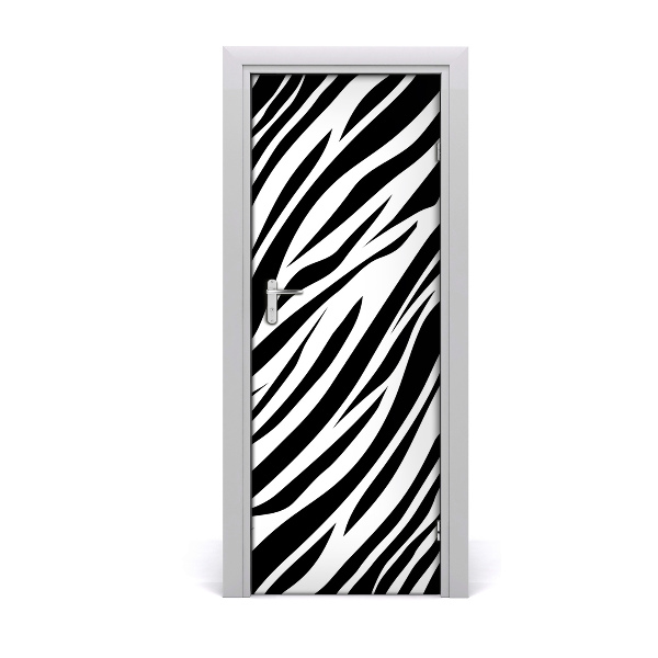 Fototapeta na dveře zebra pozadí