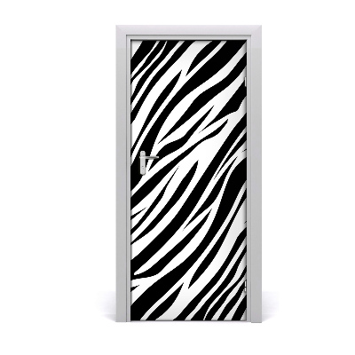 Fototapeta na dveře zebra pozadí