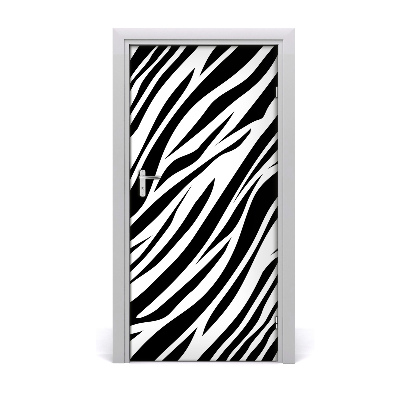 Fototapeta na dveře zebra pozadí