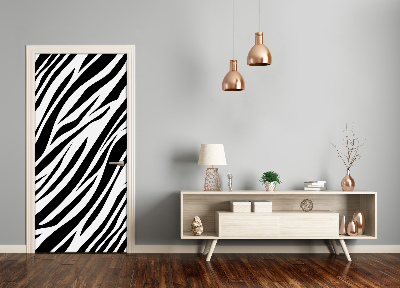 Fototapeta na dveře zebra pozadí