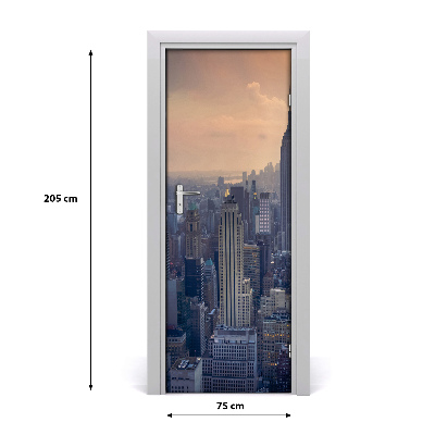 Fototapeta samolepící dveře Manhattan New York