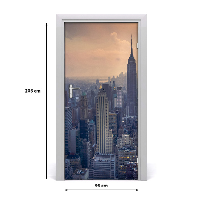 Fototapeta samolepící dveře Manhattan New York