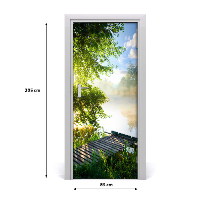 Fototapeta na dveře dřevěné molo