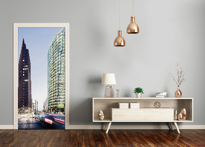 Fototapeta samolepící na dveře mrakodrap