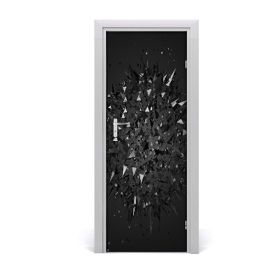 Samolepící fototapeta na dveře Abstrakce 3D