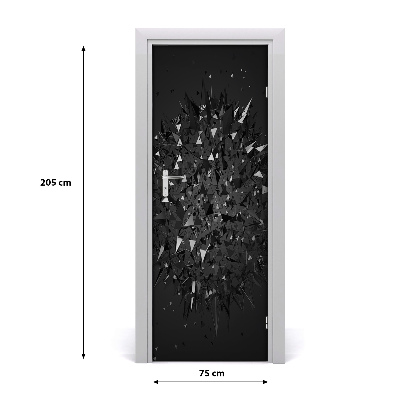 Samolepící fototapeta na dveře Abstrakce 3D