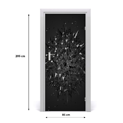 Samolepící fototapeta na dveře Abstrakce 3D