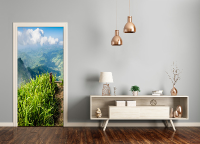 Fototapeta na dveře horská stezka