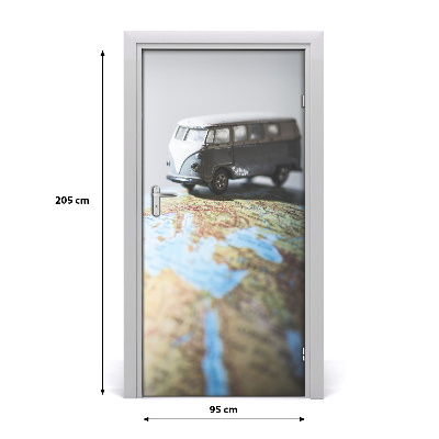 Fototapeta na dveře auto glob