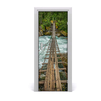Fototapeta na dveře visací most