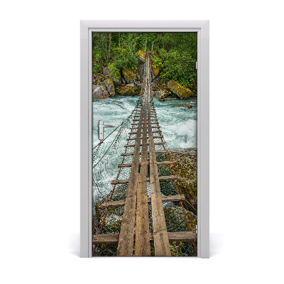 Fototapeta na dveře visací most