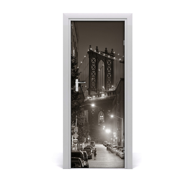 Fototapeta samolepící dveře Manhattan New York