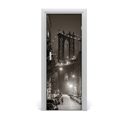 Fototapeta samolepící dveře Manhattan New York