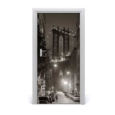 Fototapeta samolepící dveře Manhattan New York
