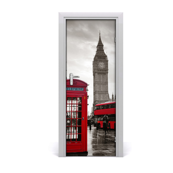 Fototapeta samolepící na dveře Big Ben Londýn