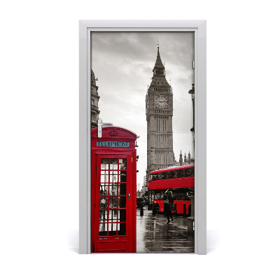 Fototapeta samolepící na dveře Big Ben Londýn