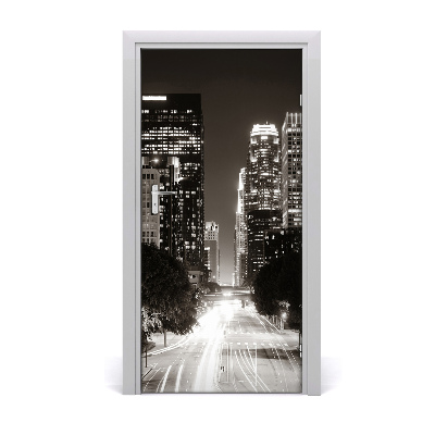 Fototapeta samolepící na dveře Los Angeles noc